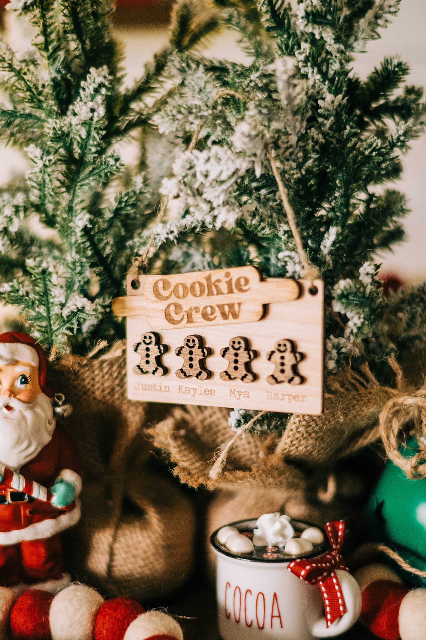 Family Ornament, Gingerbread Ornament, Gingerbread Family, Cookie Crew, Grandparent Ornament