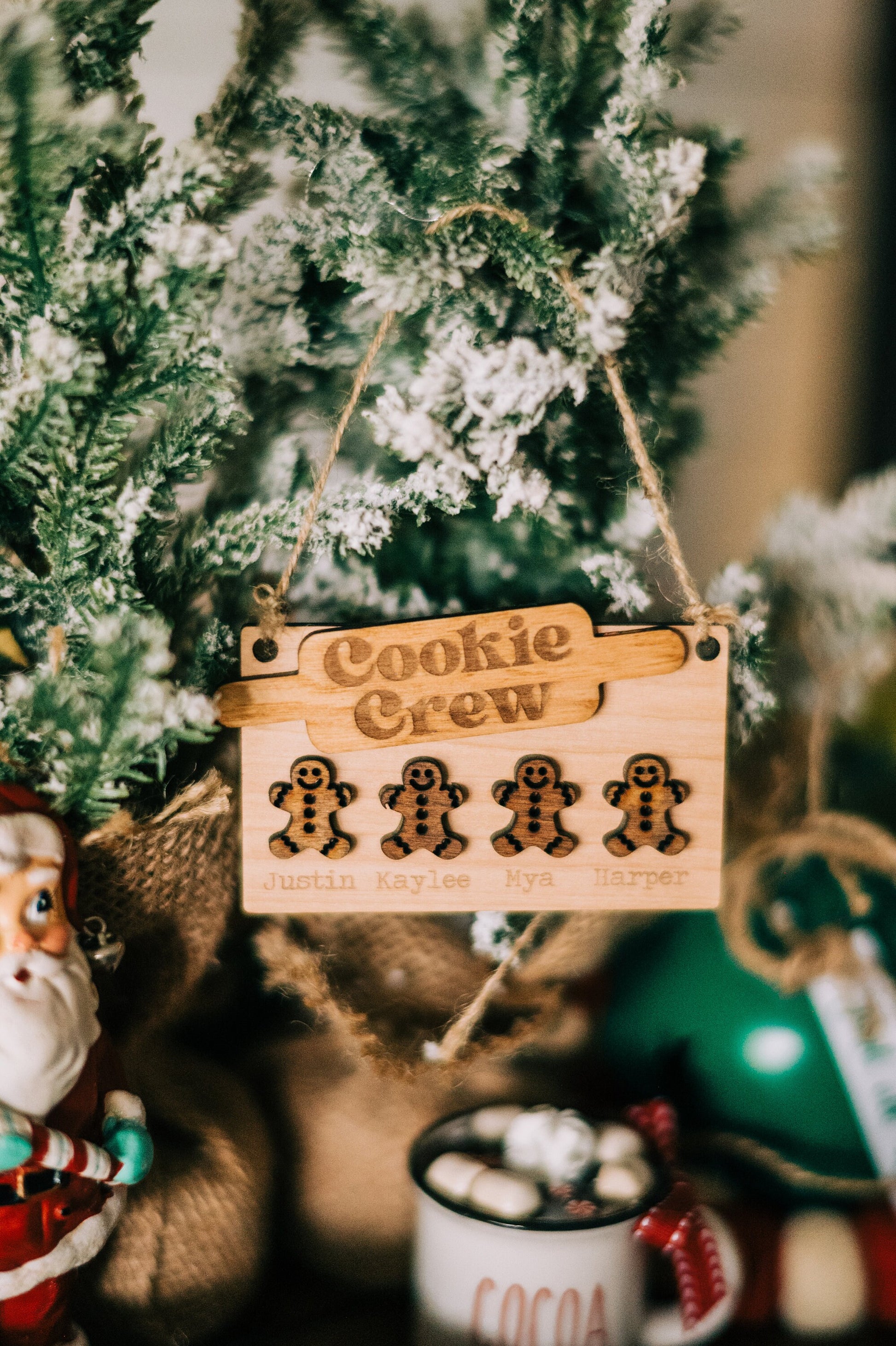 Family Ornament, Gingerbread Ornament, Gingerbread Family, Cookie Crew, Grandparent Ornament