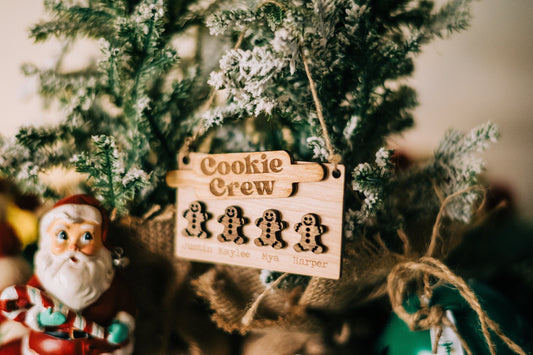 Family Ornament, Gingerbread Ornament, Gingerbread Family, Cookie Crew, Grandparent Ornament
